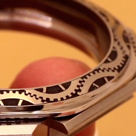Гравировка на часах BVLGARI
