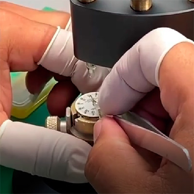 Установка стрелок в Rolex DateJust